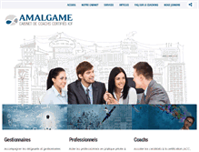 Tablet Screenshot of amalgamecoaching.com